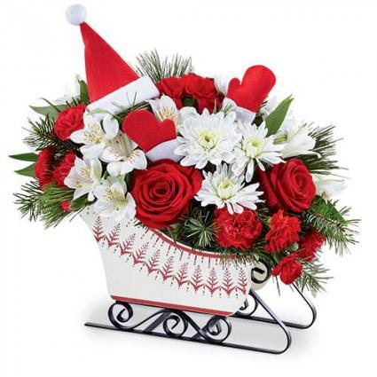 Dashing Through the Snow - 014 Christmas arrangement