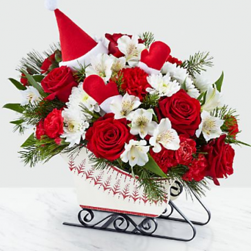 Dashing Through the Snow Bouquet