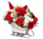 FTD Dashing Through the Snow Bouquet 