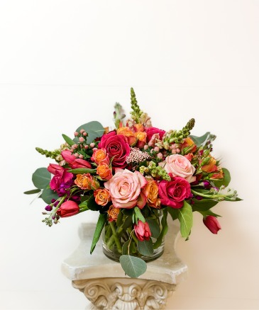 Date Night Low & Lush Arrangement in Macon, GA | PETALS, FLOWERS & MORE Date Night Low & Lush Arrangement in Macon, GA | PETALS, FLOWERS & MORE