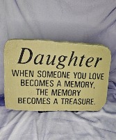 "Daughter"  Medium Size Stone 