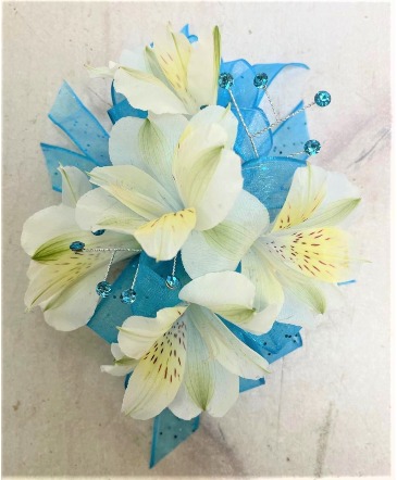 Davis Floral Alstromeria Turquois Flash & Bling  in Fort Worth, TX | DAVIS FLORAL DESIGNS