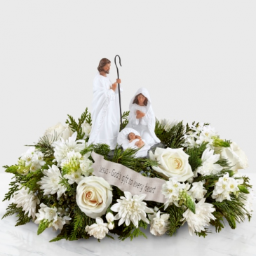 DAYSPRING GOD'S GIFT CENTERPIECE in Peoria Heights, IL | The Flower Box