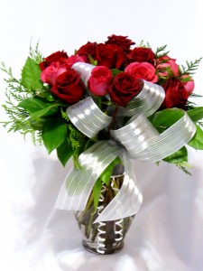 ROSES - DAZZELING HOT ROSES - I Love You Roses Premium Red & Hot Pink Roses, Add Chocolates, Teddy Bears & Gifts