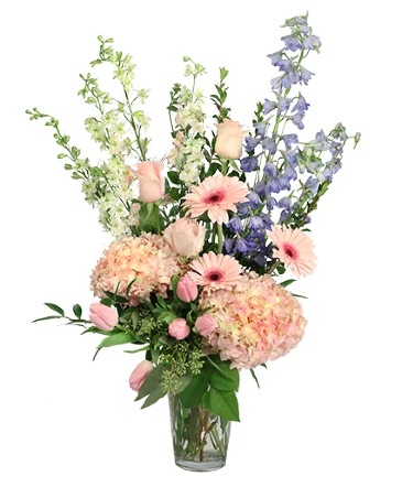 Dazzling Aurora Vase Arrangement  in Fouke, AR | 4D Flowers and Gifts
