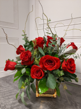 Dazzling Dozen Red Roses LOCAL DELIVERY ONLY