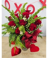 Dazzling Dozen Roses Bouquet