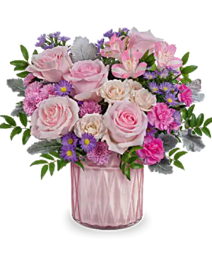 Dazzling Gem Bouquet Vase arrangement