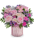 Dazzling Gem Bouquet Vase arrangement