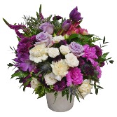Dazzling Purple Bouquet Flowers