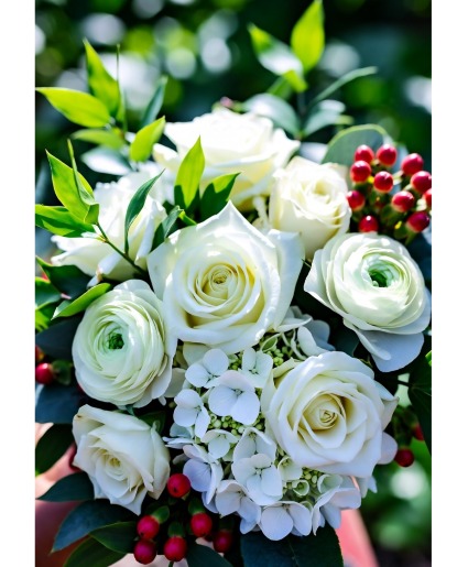 Dazzling Ranunculus Bridal Bouquet