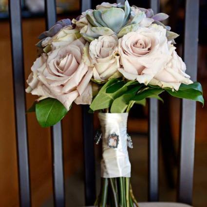Vintage bridal bouquet 