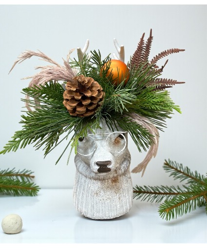 Dear oh Deer Vase Arrangment