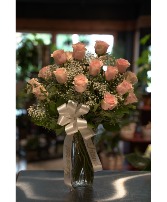 Dearest Friend  Blushing Rose Bouquet