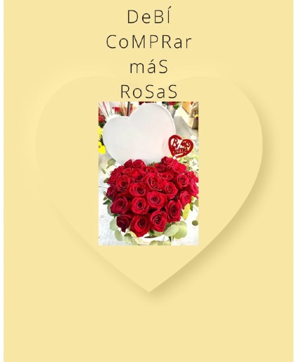 DeBí CoMPRar MáS RoSaS Heart roses