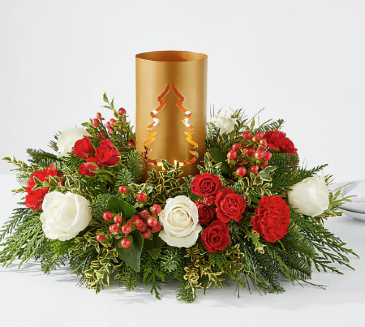 December Dreams Centerpiece  in Laurel, MD | Lea's Flower Shop