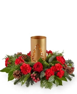 December Dreams Centerpiece by FTD Centerpiece
