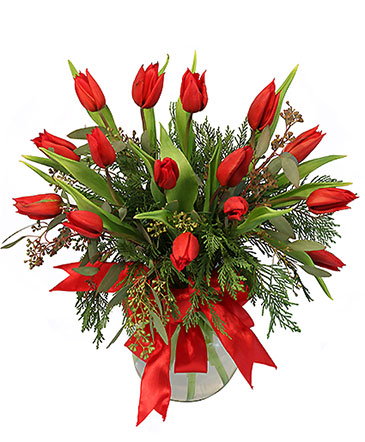 December Joys Flower Arrangement in Tigard, OR | A Williams Florist