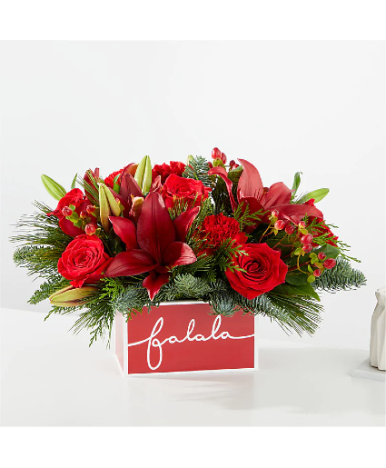 Deck the Halls Bouquet holiday