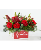 Deck The Halls Falala Keepsake Christmas Keepsake Bouquet