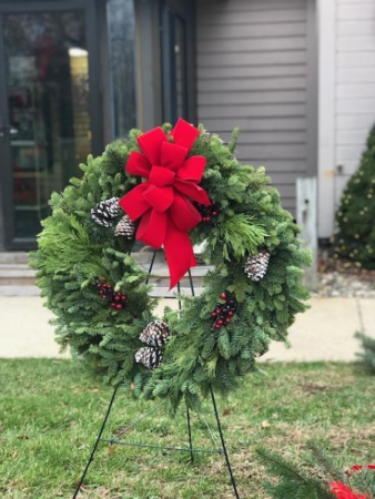 Deck the Halls Fresh Wreath