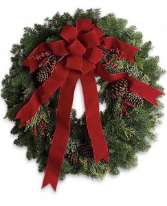 Deck The Halls Fresh Wreath