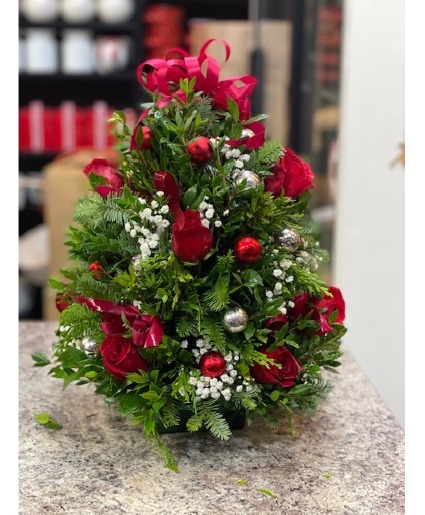 Deck The Halls Tree Bouquet Christmas