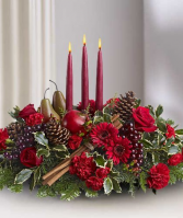 Deck The Halls  Christmas Centrepieces 