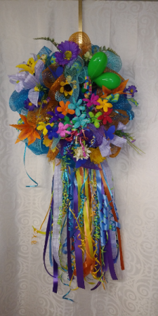 deco mesh wreath