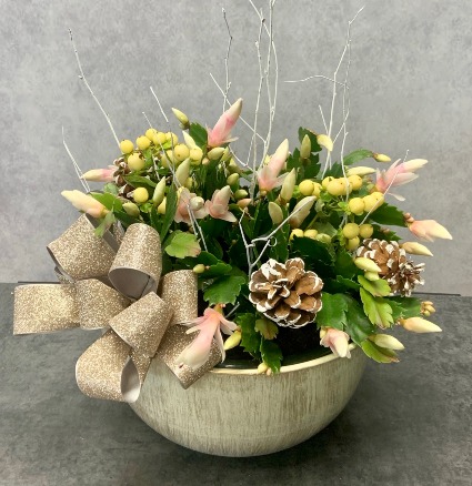 Decorated Christmas Cactus 