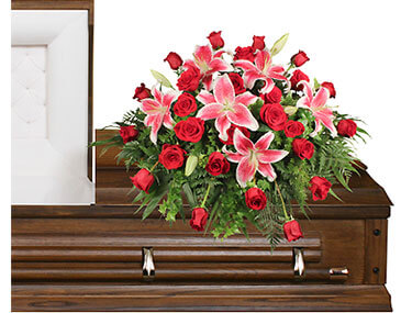 DEDICATION OF LOVE Funeral Flowers in Visalia, CA | Peter Perkens Flowers