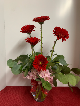 Deep Affection Flower Arrangement