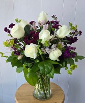 Deep Affection Flower Arrangement