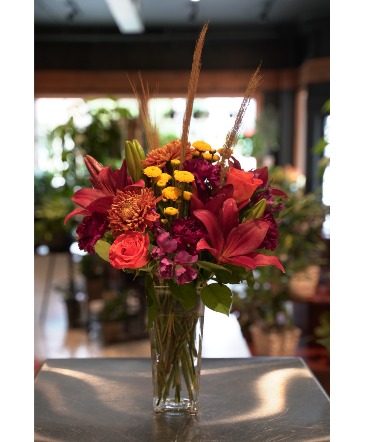 Deep & Delightful  Locally Grown Lilies  in South Milwaukee, WI | PARKWAY FLORAL INC.