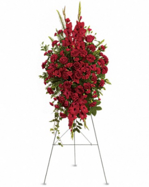 Deep In Our Hearts Spray Standing Spray in Ann Arbor, MI | Chelsea Flower Shop Deep In Our Hearts Spray Standing Spray in Ann Arbor, MI | Chelsea Flower Shop