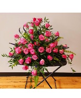 Deep Purple  Casket Spray
