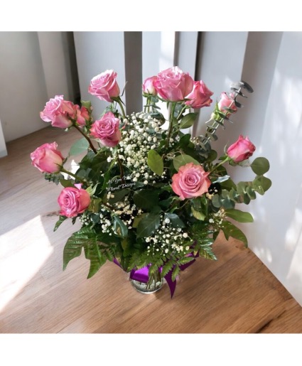 Deep Purple Roses Roses