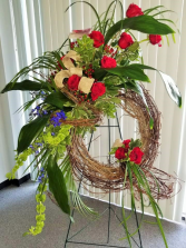 Deep Sentiments Funeral Wreath