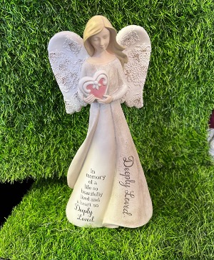 "Deeply Loved" Angel Figurine 