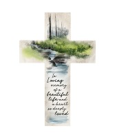 Deeply Loved Wall Cross Gift Item