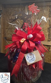 Deer/Fish Themed Snack Basket  