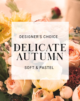Delicate Autumn Soft & Pastel Arrangement