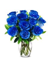 Delightful Blue Roses 