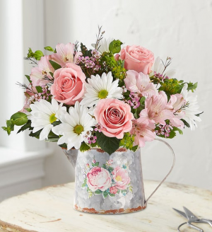 Delightful Day Peony Watering Can in Springfield, MO | FLOWERAMA #226 Delightful Day Peony Watering Can in Springfield, MO | FLOWERAMA #226