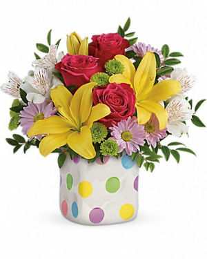 DELIGHTFUL DOT'S BOUQUET in Fort Lauderdale, FL | ENCHANTMENT FLORIST DELIGHTFUL DOT'S BOUQUET in Fort Lauderdale, FL | ENCHANTMENT FLORIST