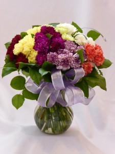 DELIGHTFUL GEM - CARNATIONS Carnations Arrangements, Shop Flowers, Gifts Teddy Bears or Chocolates for Delivery