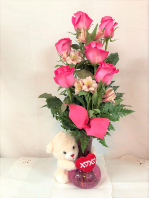 Delightfully Pink Valentine's Day in Crestview, FL | The Flower Basket Florist Delightfully Pink Valentine's Day in Crestview, FL | The Flower Basket Florist