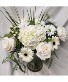 DELIGHTFULLY WHITE BOUQUET...FLOWERS May vary depending on stock...but will be all white