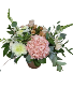 Delightfulness in pinks Fresh arrangement