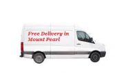 Free delivery in Mount Pearl and surrounding areas 